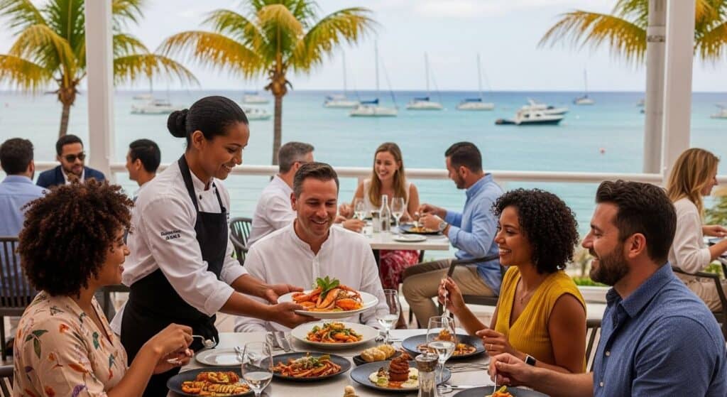 Aruba restaurants dining