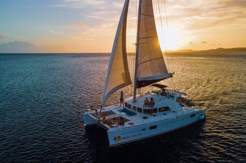 Sunset Adventure on the Catamaran (Bonaire)