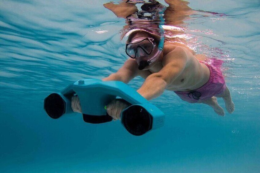 Excursión de esnórquel electrónico en Bonaire con Easy Sea Scooters (Bonaire)