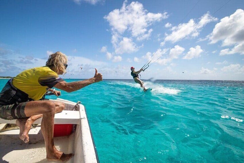 2 Uur Privé Kitesurfavontuur (Bonaire)