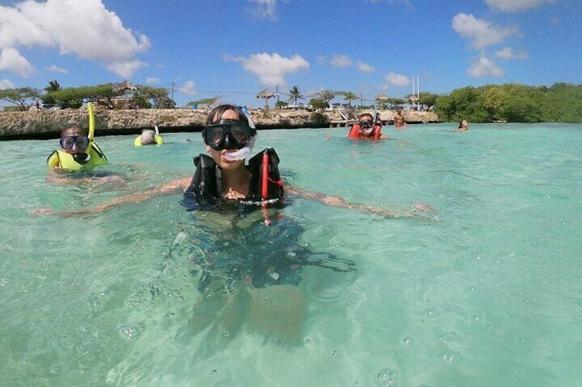 Snorkelen in een Kleine Groep bij Mangel Halto (Aruba)