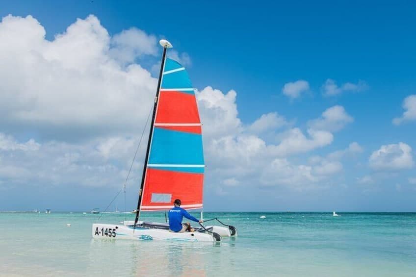 Alquiler de velero con opción de capitán o instructor (Aruba)