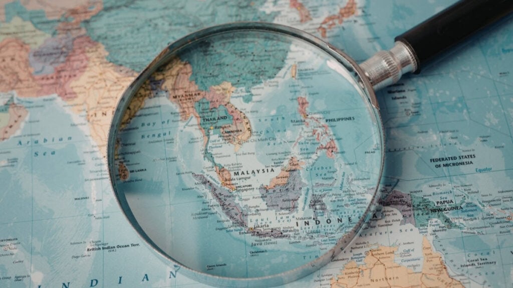 Aruba on world map