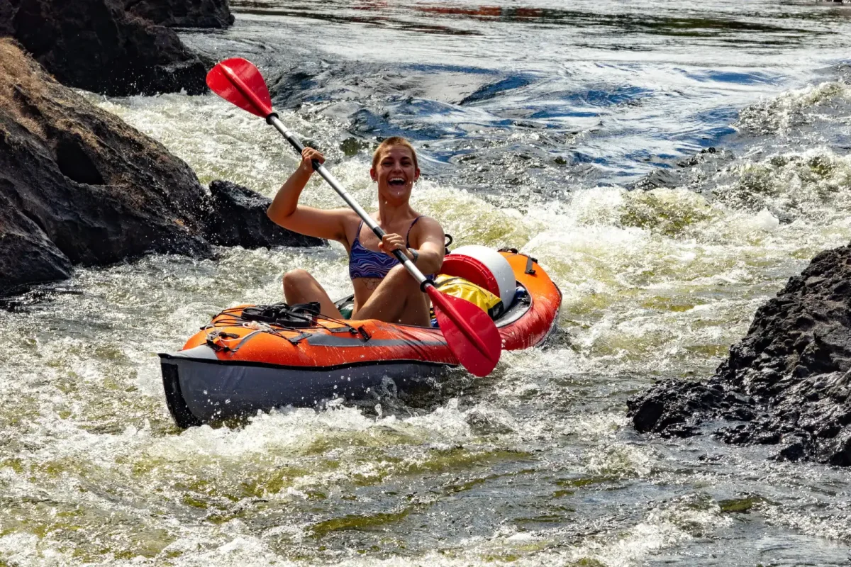 Expedite en kayak del río Saramacca (Surinam) 2